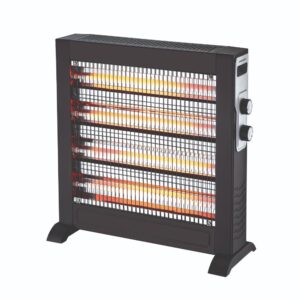 QUARTZ HEATER SLIM 2800W BLACK WITH THERMOSTAT<br> <br>