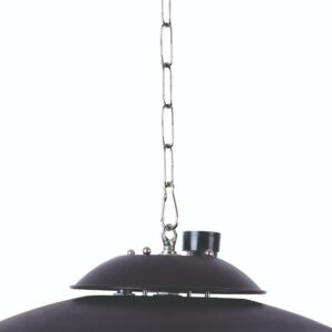 HALOGEN HEATER BLACK 2000W IP24