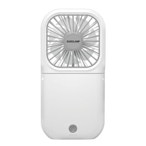 HAND-NECK FAN RECHARGEABLE AND FOLDABLE 2500mAh WHITE